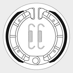 Bremsbacken SBS 2206