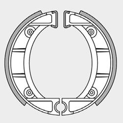 Bremsbacken Aprilia Red Rose -`92/Fantic