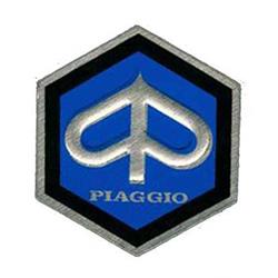 Emblem "Piaggio" für Hupenverkleidung
