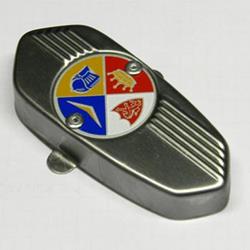 Chromabdeckung Schwingachse vorne