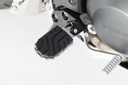ION Fußrasten-Kit. Silbern. Aprilia-, BMW-, Suzuki- Modelle.