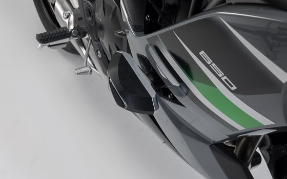 Sturzpad-Kit. Schwarz. Kawasaki Ninja 650 (16-). - Bild 4