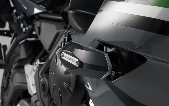 Sturzpad-Kit. Schwarz. Kawasaki Ninja 650 (16-). - Bild 5