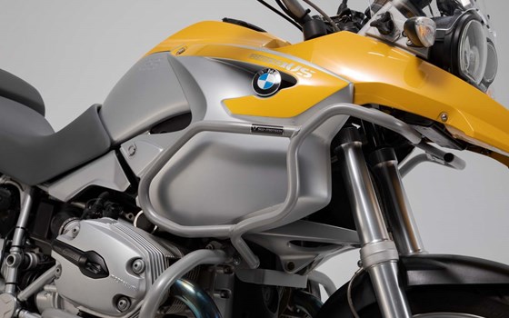 Oberer Sturzbügel. Silbern. BMW R1200 GS (04-07). Nur mit Sturzbügel. - Bild 2