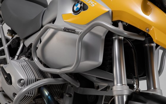 Oberer Sturzbügel. Silbern. BMW R1200 GS (04-07). Nur mit Sturzbügel. - Bild 4