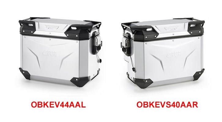 GIVI Trekker Outback EVO Smart Koffer eloxiert mit Cut-Out für Auspuff für BMW R 1200 GS LC (2013-2018) & R 1200 GS Adventure LC (2014-2018) GIVI Trekker Outback EVO Smart Koffer eloxiert mit Cut-Out für Auspuff für BMW R 1200 GS LC (2013-2018) & R 1200 GS Adventure LC (2014-2018)