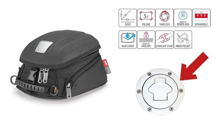 Tankrucksack MT505 für BMW G 310 GS Tankrucksack MT505 für BMW G 310 GS