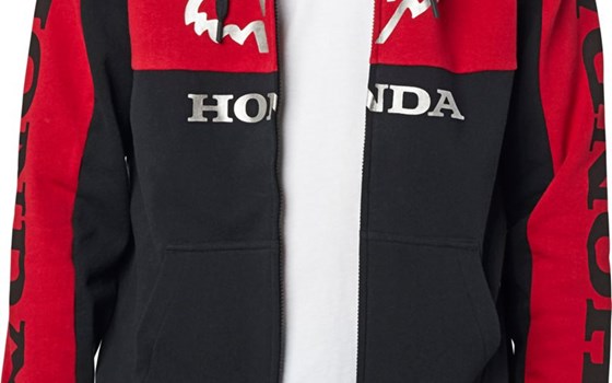 FOX HONDA Zip Fleece/schw.-rot - Bild 3 FOX HONDA Zip Fleece/schw.-rot - Bild 3