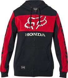 FOX HONDA Zip Fleece/schw.-rot FOX HONDA Zip Fleece/schw.-rot