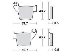 Bremsklotz Standard Offroad TRW