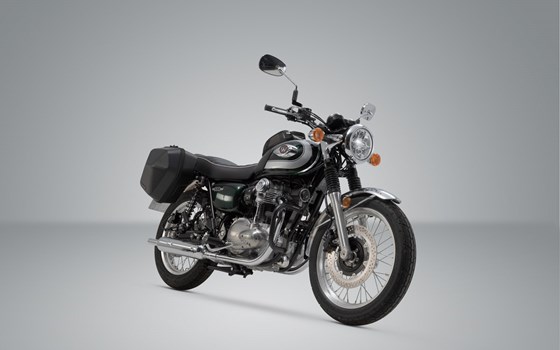 URBAN ABS Seitenkoffer-System. 2x 16,5 l. Kawasaki W800 / Street / Cafe, W650. - Bild 2 URBAN ABS Seitenkoffer-System. 2x 16,5 l. Kawasaki W800 / Street / Cafe, W650. - Bild 2