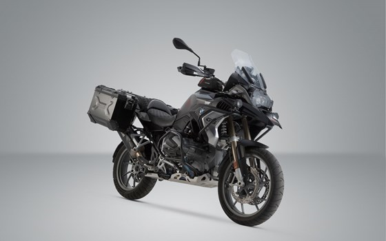 TRAX ADV Alukoffer-System + Akrapovic. Schwarz. 45/37 l. BMW R 1250 GS/Adv/Rallye (18-). - Bild 2