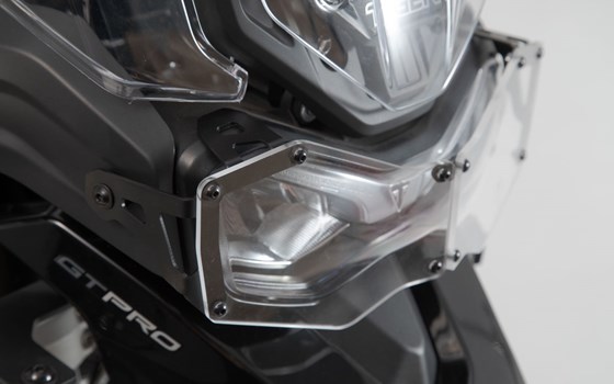 Scheinwerferschutz. Halterung mit Blende. Tiger 900/ GT/ Rally/ Pro. - Bild 5