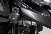 Scheinwerfer-Halter. Schwarz. Triumph Tiger 900/GT/Rally/Pro (19-23).