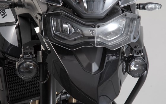 EVO Nebelscheinwerfer-Kit. Schwarz. Triumph Tiger 900/GT/Rally/Pro (19-23). - Bild 4