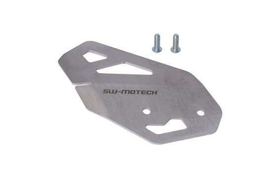 Fersenschutz links. Silbern. Triumph Tiger 900/GT/Rally/Pro (19-23). - Bild 4
