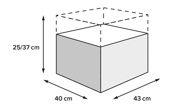 PRO Rearbag Hecktasche. 1680D Ballistic Nylon. Schwarz/Anthrazit. 22-34 l. - Bild 2