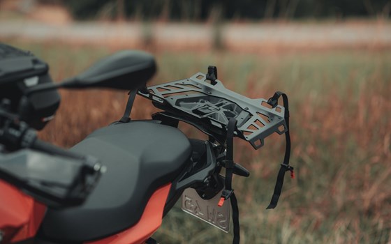 PRO Rackpack Hecktasche. 1680D Ballistic Nylon. Schwarz/Anthrazit. 32-42 l. - Bild 3