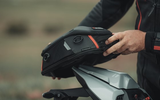 PRO Roadpack Hecktasche. 1680D Ballistic Nylon. Schwarz/Anthrazit. 8-14 l. - Bild 4