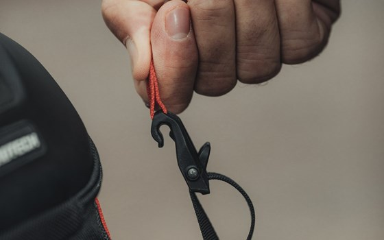 PRO Roadpack Hecktasche. 1680D Ballistic Nylon. Schwarz/Anthrazit. 8-14 l. - Bild 5