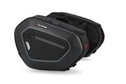 PRO BLAZE Satteltaschen-Set. Schwarz. Honda NC700 (11-14) / NC750 (14-).