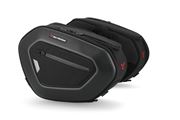 PRO BLAZE H Satteltaschen-Set. Schwarz. KTM 125 / 390 Duke (17-23).