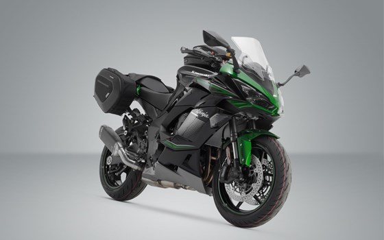 PRO BLAZE H Satteltaschen-Set. Schwarz. Kawasaki Z1000 SX, Ninja 1000SX. - Bild 2