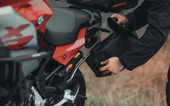 PRO BLAZE H Satteltaschen-Set. Schwarz. Ducati Scrambler Desert Sled (16-20). - Bild 5