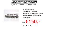 Schalttrommel Diavel 2011-2019 Monster 1200 2016 -2019 Multistrada 2010-2019 statt €250 nur €150.-  Schalttrommel Diavel 2011-2019 Monster 1200 2016 -2019 Multistrada 2010-2019 statt €250 nur €150.-