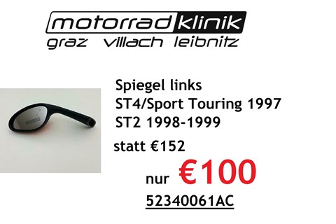Marke: Ducati Artikelname: Spiegel links Sport Touring 1997  ST2 1998-1999 ST4 