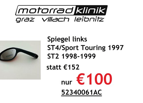 Spiegel links Sport Touring 1997 ST2 1998-1999 ST4