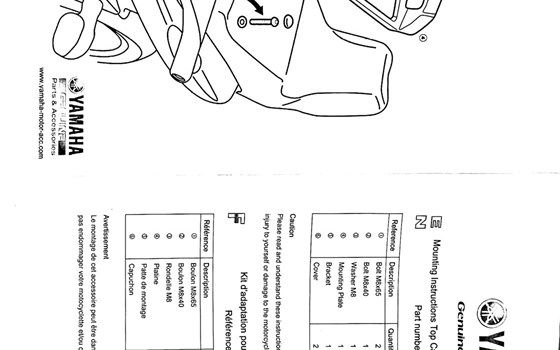 Topcase inklusive Adapterplatte - Bild 3