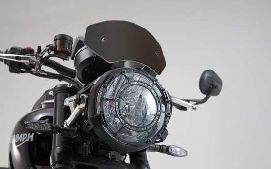 Windschild. Schwarz. Triumph Speed Twin 1200 (18-24). - Bild 2