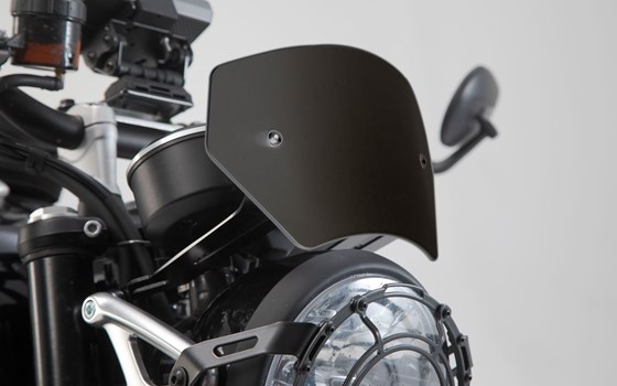 Windschild. Schwarz. Triumph Speed Twin 1200 (18-24). - Bild 3