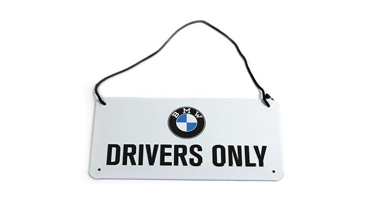 Blechschild BMW - Drivers Only für BMW R1200CL Blechschild BMW - Drivers Only für BMW R1200CL