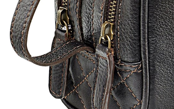 LEATHER WASH BAG - Bild 2