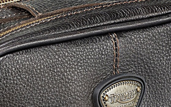 LEATHER WASH BAG - Bild 3