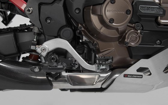 Fußbremshebel-Erweiterung. Schwarz. Honda CRF1100L Africa Twin (19-). - Bild 4