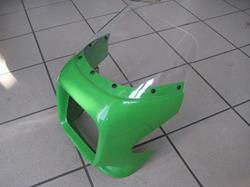 Cockpitverkleidung, Replika, grün ( limegreen ) Z 1000 R und GPZ1100B2, inkl. klarer Scheibe und TÜV-Materialgutachten