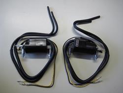 Paar, Zündspulen, 4Ohm, OEM Nachfertigung für alle KAWASAKI Z 650 B/C/D, Z1, Z 900 A4, Z 1000A, Z1R, `72-`78 und SUZUKI GS 500 E, GS 550, 750, 850, 1000 `77-`84. Nur für Kontaktzündung geeignet! Paar, Zündspulen, 4Ohm, OEM Nachfertigung für alle KAWASAKI Z 650 B/C/D, Z1, Z 900 A4, Z 1000A, Z1R, `72-`78 und SUZUKI GS 500 E, GS 550, 750, 850, 1000 `77-`84. Nur für Kontaktzündung geeignet!