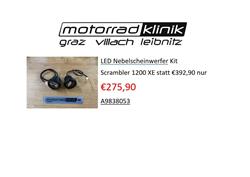 LED Nebelscheinwerfer Kit Scrambler 1200 XE statt €392,90,- nur €275,90,- LED Nebelscheinwerfer Kit Scrambler 1200 XE statt €392,90,- nur €275,90,-