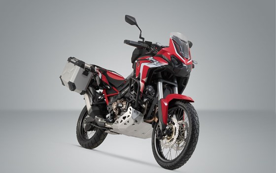 TRAX ADV Alukoffer-System. Silbern. 45/37 l. CRF1100L Africa Twin (19-21). - Bild 2