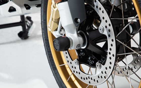 Sturzpad-Kit für Vorderachse. Schwarz. BMW R 1200 GS / RT, R 1250 GS / RT. - Bild 5