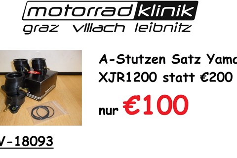 Marke: Yamaha Artikelname: A-Stutzen Satz Yamaha XJR1200 statt €200 nur €100 
