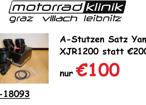 A-Stutzen Satz Yamaha XJR1200 statt €200 nur €100 