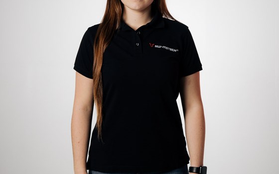 Team Polo-Shirt. Core Line. Schwarz. Damen. Größe XL. - Bild 1