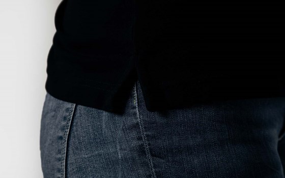 Team Polo-Shirt. Core Line. Schwarz. Damen. Größe 2XL. - Bild 5