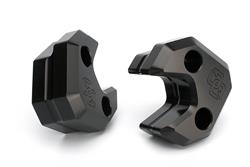 GILLES-Crash-Pads, Alu schwarz, für alle Kettenspanner TCA.GT