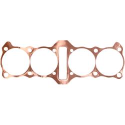 COMETIC-Zylinderfußdichtung,Kupfer, 0,5mm Dicke, 83,4mm Bohrungsdurchmesser. Für alle Z1, Z 900 A4, Z 1000 A/MKII/ST/Z1R, Z1000J/R, GPZ1100 B/UT '73-'84