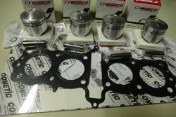 544ccm WISECO-Kolbensatz, 58,5mm/10.0:1 für alle CB 500 Four `72-`78 (+2,5mm) und CB 550 Four `75-`79 (STD)